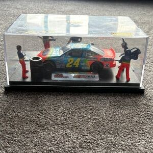 Nascar Diecast #24 Blue Red Yellow Race Car Display